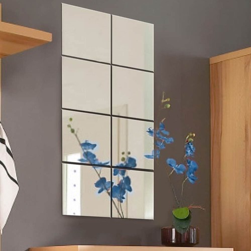 Set specchi quadrati mosaico - set, 8