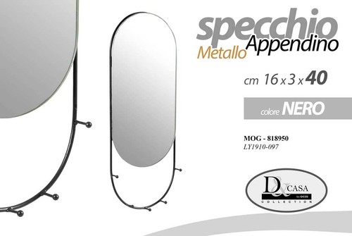 Specchio parete appendino - specchio,