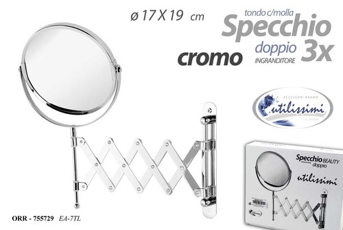 Specchio doppio estendibile - specchio, 3x