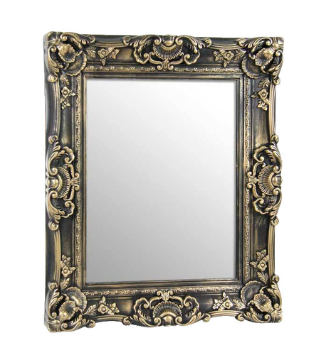 Specchio parete cornice oro - parete,