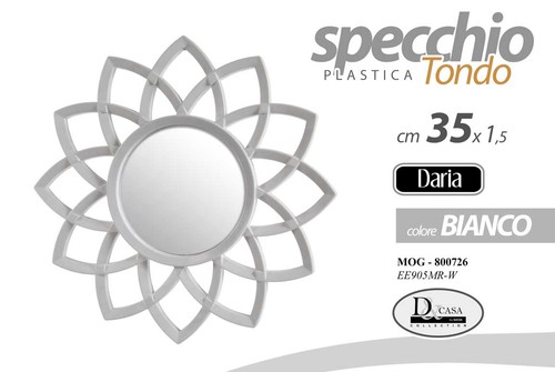 Specchio parete tondo - specchio, da