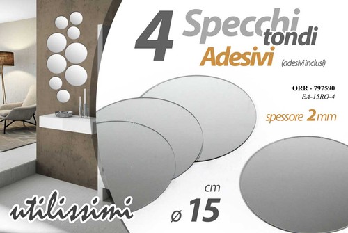 Specchi adesivi tondi - specchi,