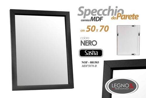 Specchio parete 70cm - specchio, da