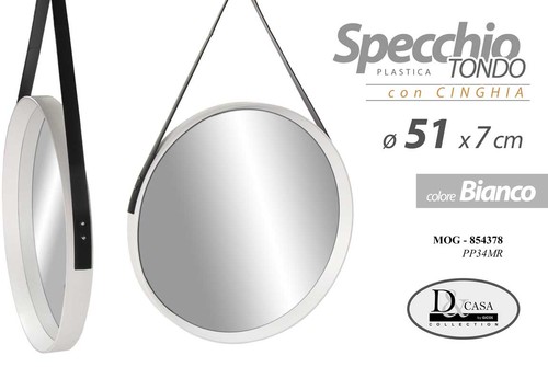 Specchio con cinghia - specchio,