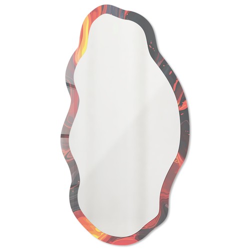 Specchio decorativo irregolare